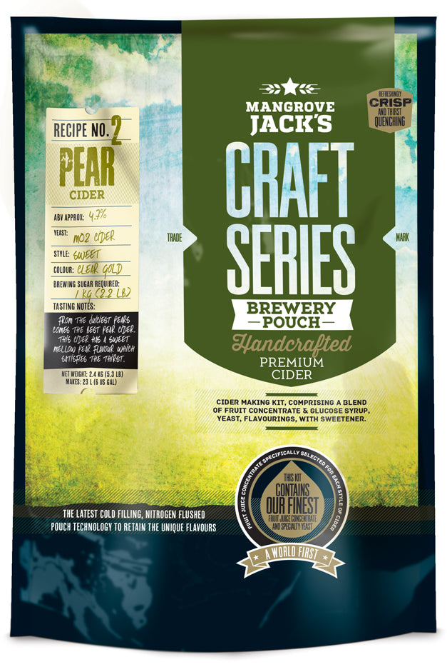 Mangrove Jacks Craft Series Cider Pear 2.4kg