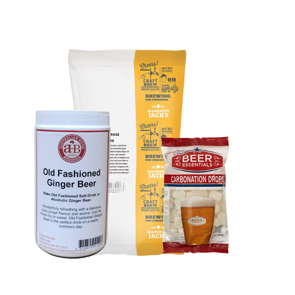The Double Ginger Brew Pack - Buderim & Old Fashioned Ginger Beer