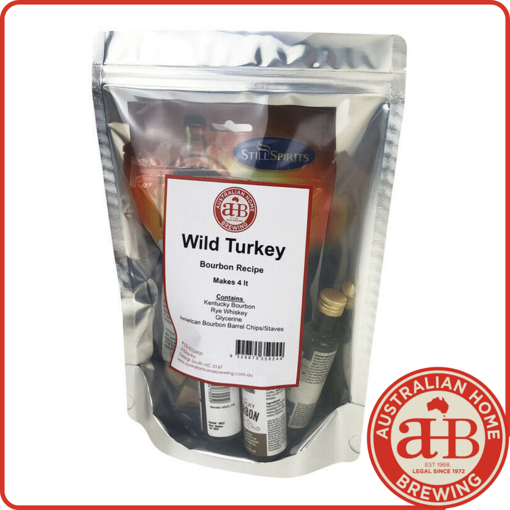 Spirit Recipe Kit Wild Turkey Bourbon 4Lt
