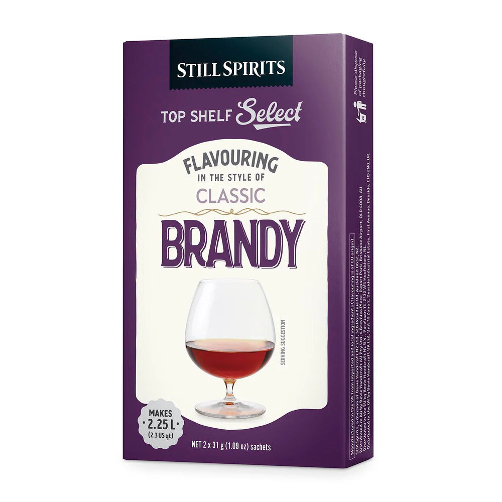 Still Spirits Classic Brandy - Top Shelf Select — Gin spirit essence for home distilling