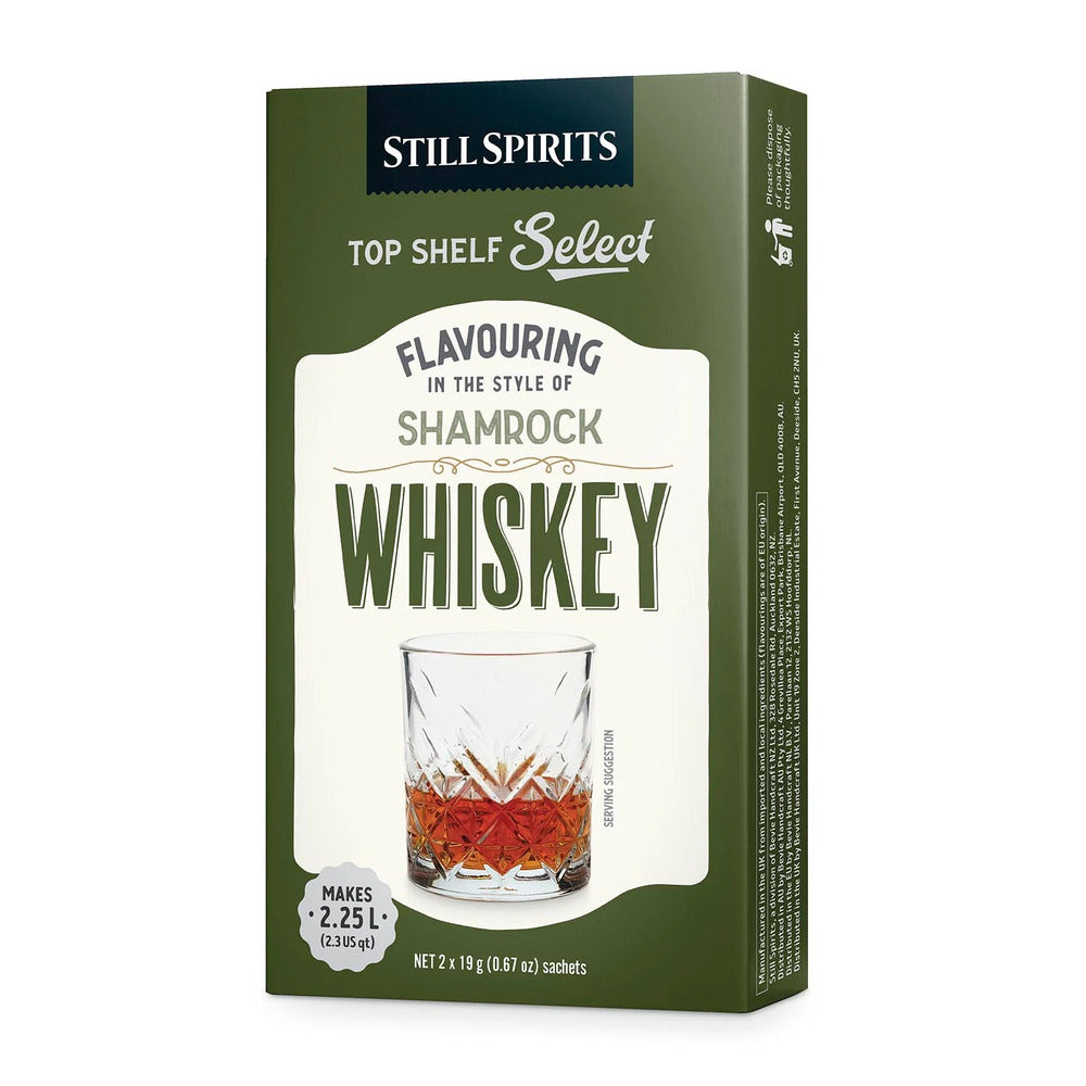 Still Spirits Classic Irish Whiskey / Shamrock Whiskey  Essence - Top Shelf Select — Bourbon spirit essence for home disti...