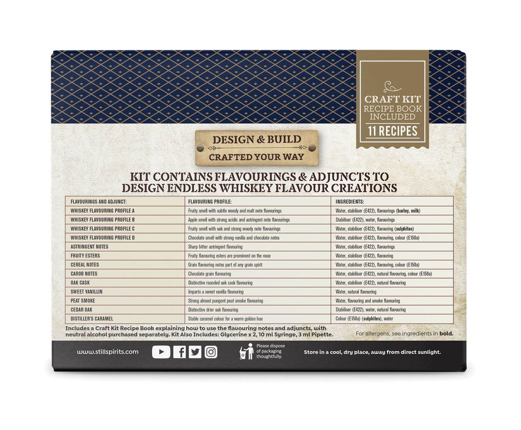 Still Spirits Whiskey Profile Kit / Craft Kit