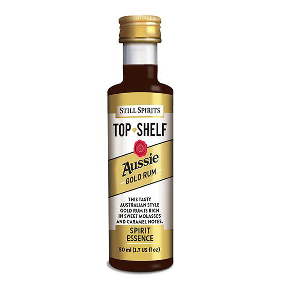 Still Spirits Top Shelf Aussie Gold Rum Essence — Rum spirit essence for home distilling
