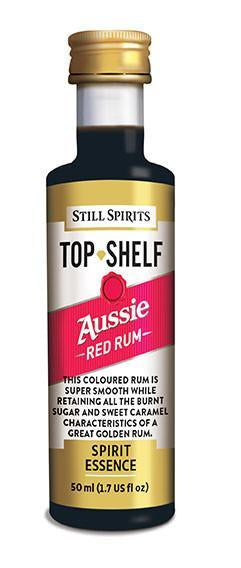 Still Spirits Top Shelf Aussie Red Rum Essence — Rum spirit essence for home distilling