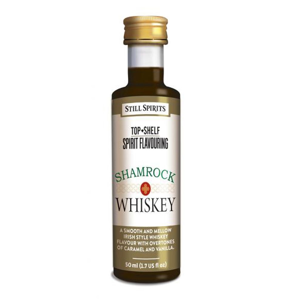 Still Spirits Top Shelf Irish Whiskey ( Shamrock ) Essence — Whiskey spirit essence for home distilling
