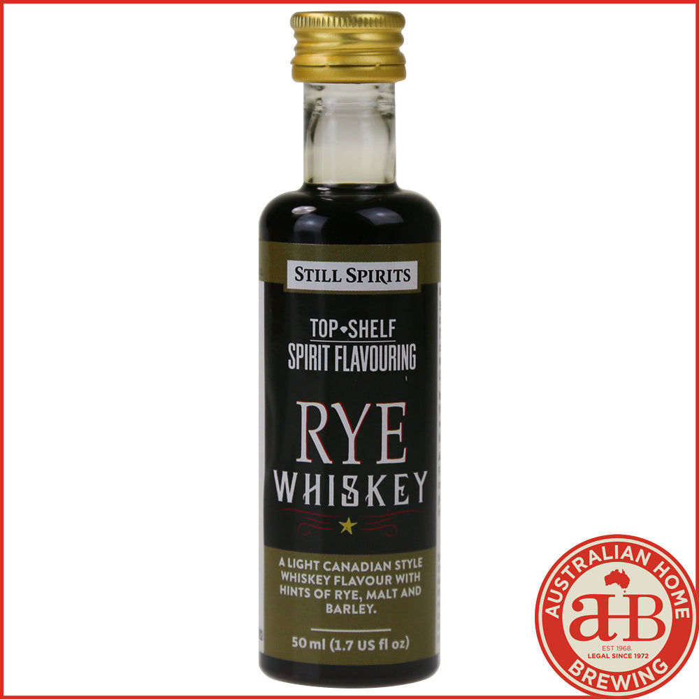 Still Spirits Top Shelf Rye Whiskey Essence