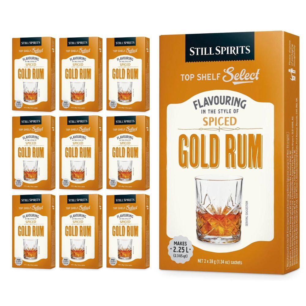 Still Spirits Classic Spiced Gold Rum - Top Shelf Select — Rum spirit essence for home distilling