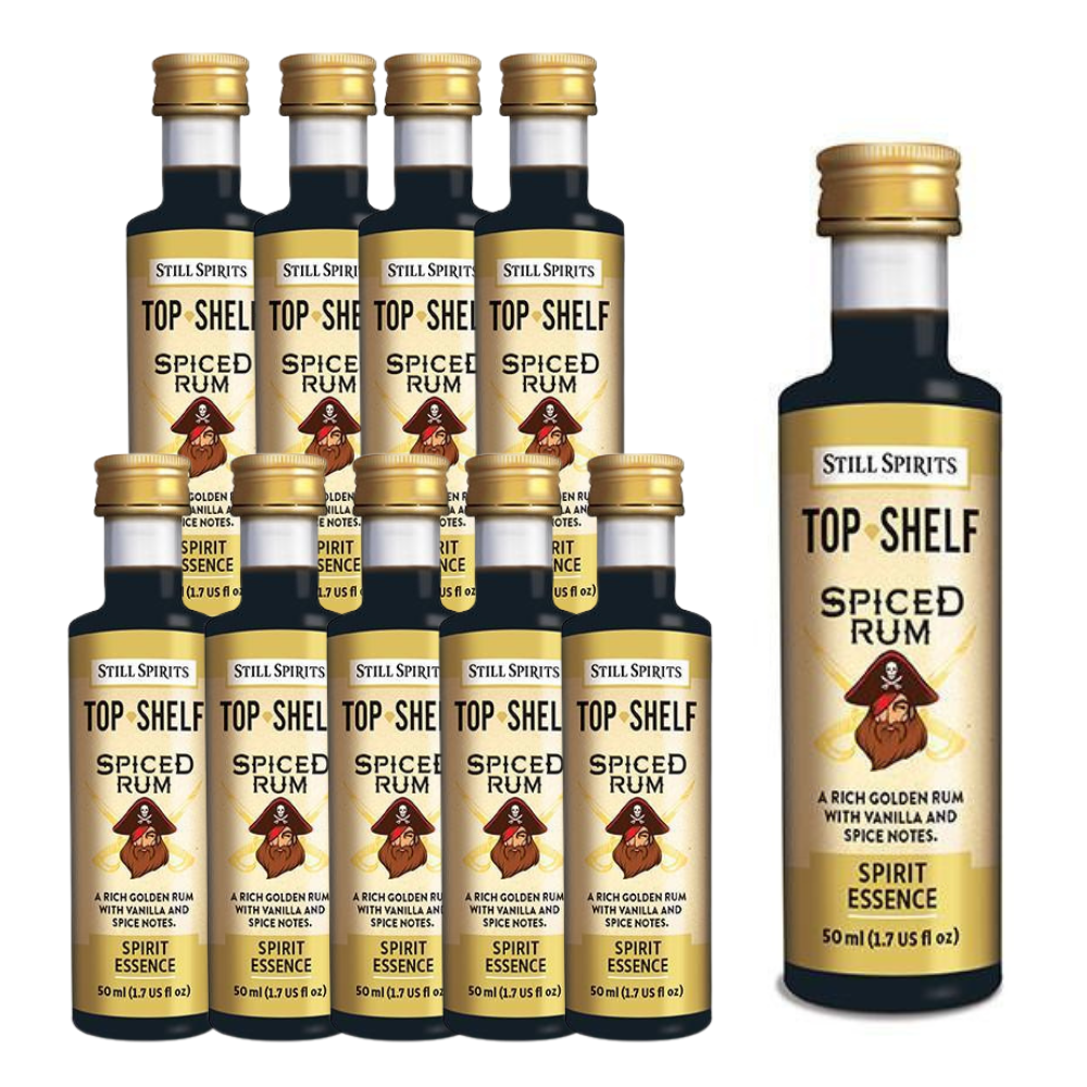 Still Spirits Top Shelf Spiced Rum — Rum spirit essence for home distilling