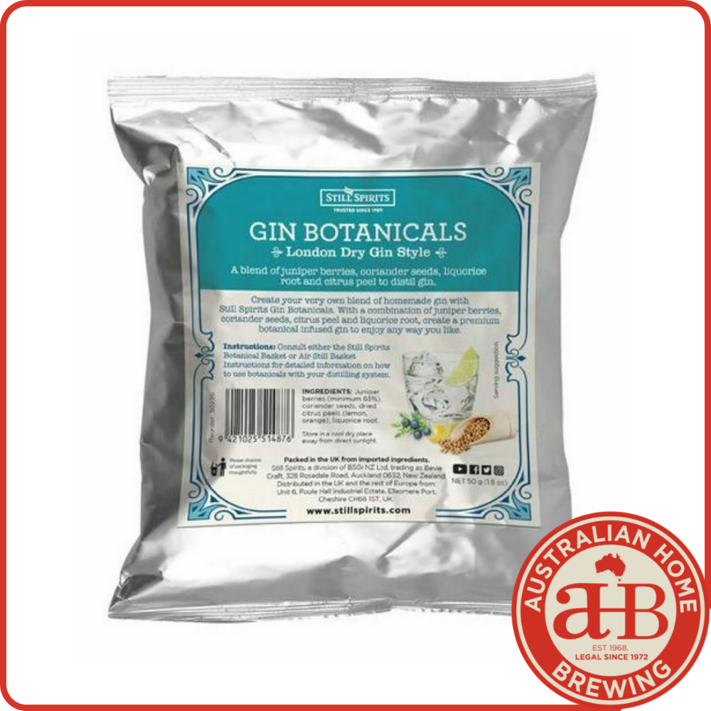 Still Spirits Gin Botanicals Kit London Dry Style