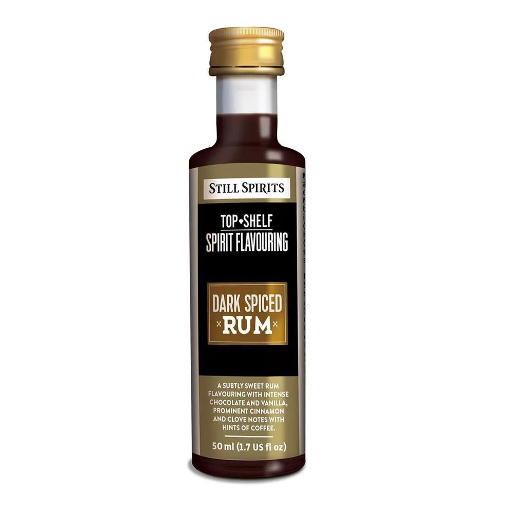 10x Still Spirits Top Shelf Dark Spiced Rum Essence