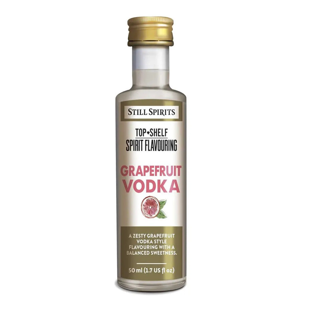 Top Shelf Grapefruit Vodka — Gin spirit essence for home distilling