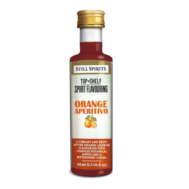 Top Shelf Orange Aperitivo — Liqueur spirit essence for home distilling