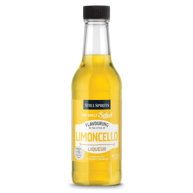 Icon Limoncello Liqueur 330ml Still Spirits - Top Shelf Select Liqueur — Liqueur spirit essence for home distilling