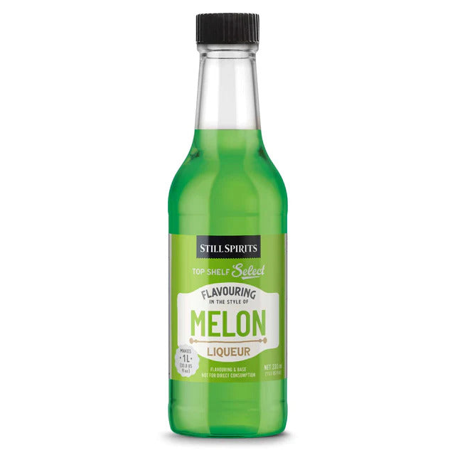 Icon Melon Liqueur 330ml  - Top Shelf Select Liqueur — Liqueur spirit essence for home distilling
