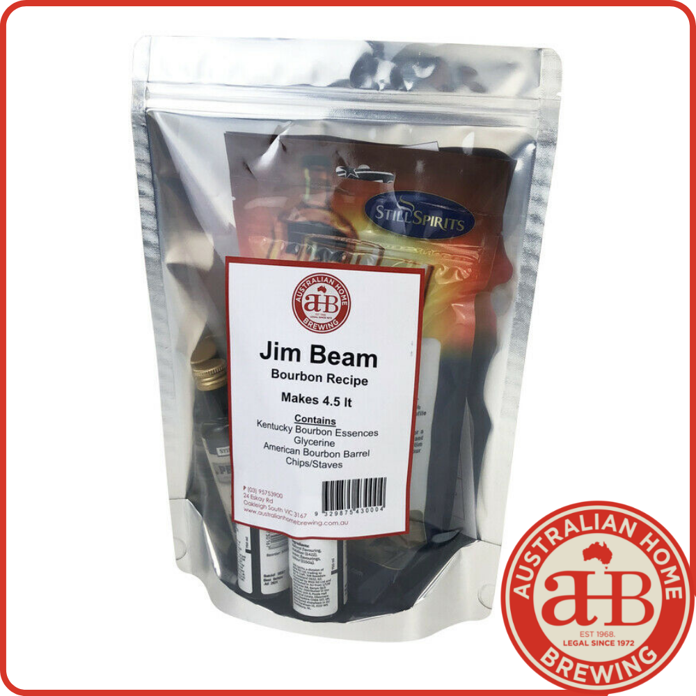 Spirit Recipe Kit Jim Beam Kentucky Bourbon 4.5lt