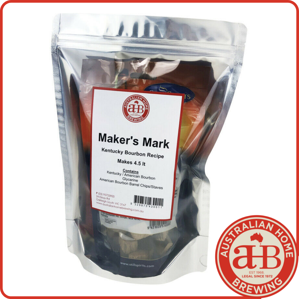 Spirit Recipe Kit Spirit Maker's Mark Bourbon 4.5lt