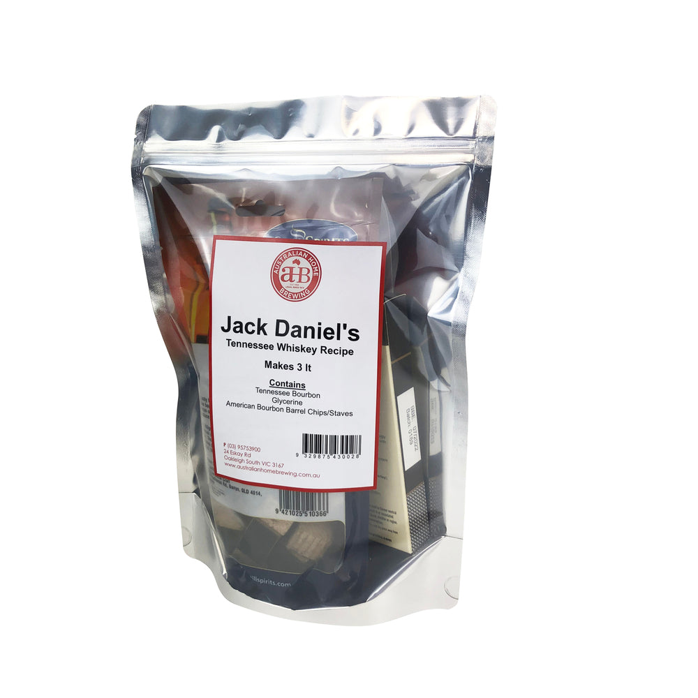 Spirit Recipe Kit Jack Daniels Bourbon 3lt — spirit recipe kit for home distilling