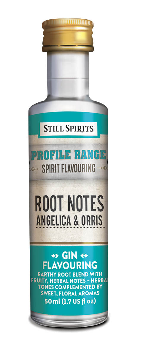 Still Spirits Gin Root Notes Angelica & Orris - Profile range — gin botanicals for home distilling