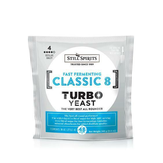 Still Spirits Classic 8 Spirit Production Pack - Turbo Yeast, Clear & EZ Filter