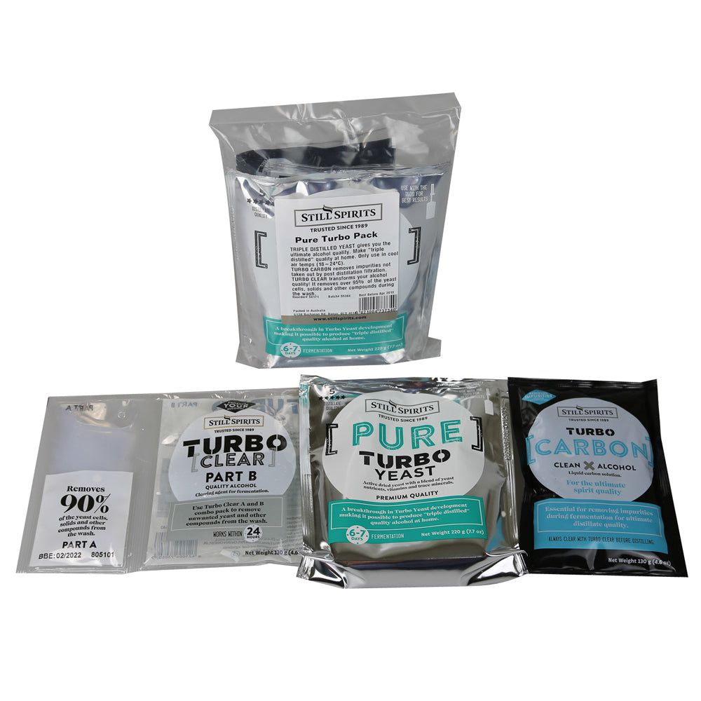PURE Turbo Pack (Turbo Pure, Carbon & Clear)