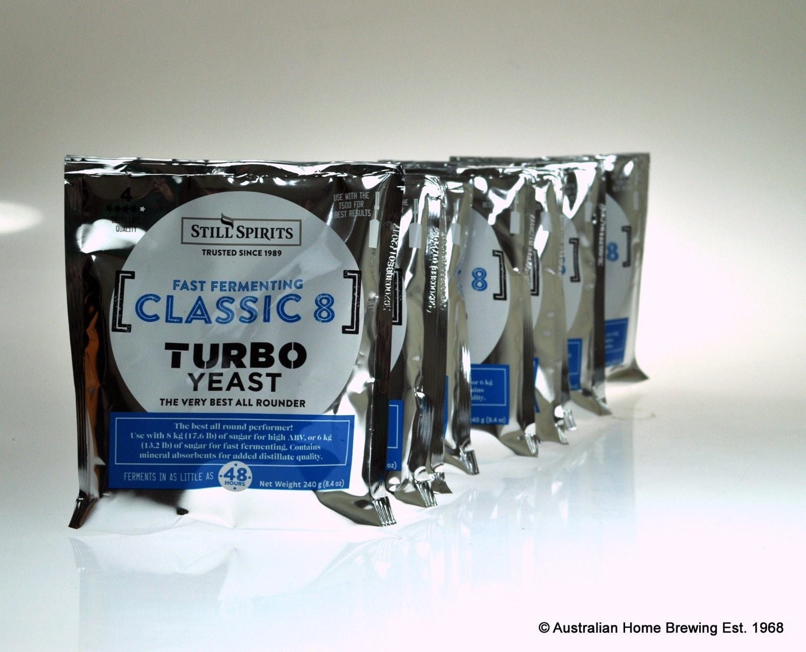 Still Spirits Classic 8 5 Pack - Turbo Yeast, Turbo Carbon & Turbo Clear | 5 x 25L