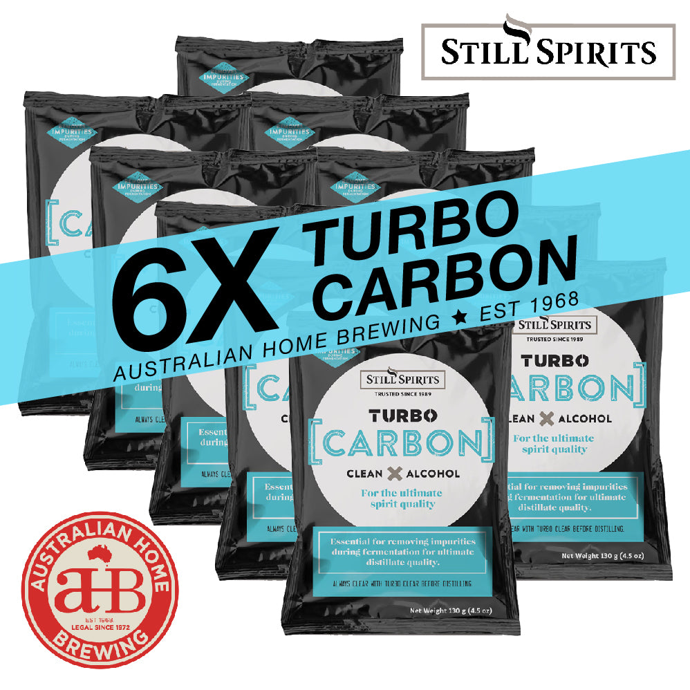 Still Spirits Classic 8 6 Pack - Turbo Yeast, Turbo Carbon & Turbo Clear | 6 x 25L