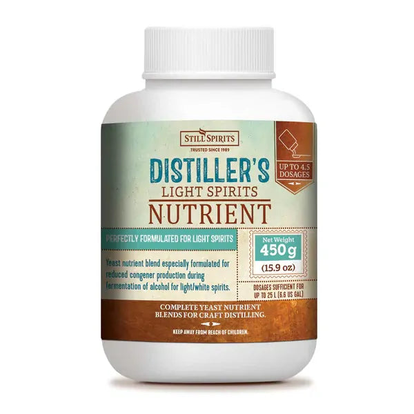 Still Spirits Distiller's Nutrient Light Spirits 450g- distillers