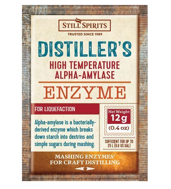 Still Spirits Distiller's Enzyme Alpha Amylase 12gr - distillers