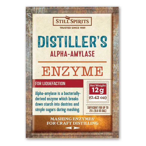Still Spirits Distiller's Enzyme Alpha Amylase 12gr - distillers