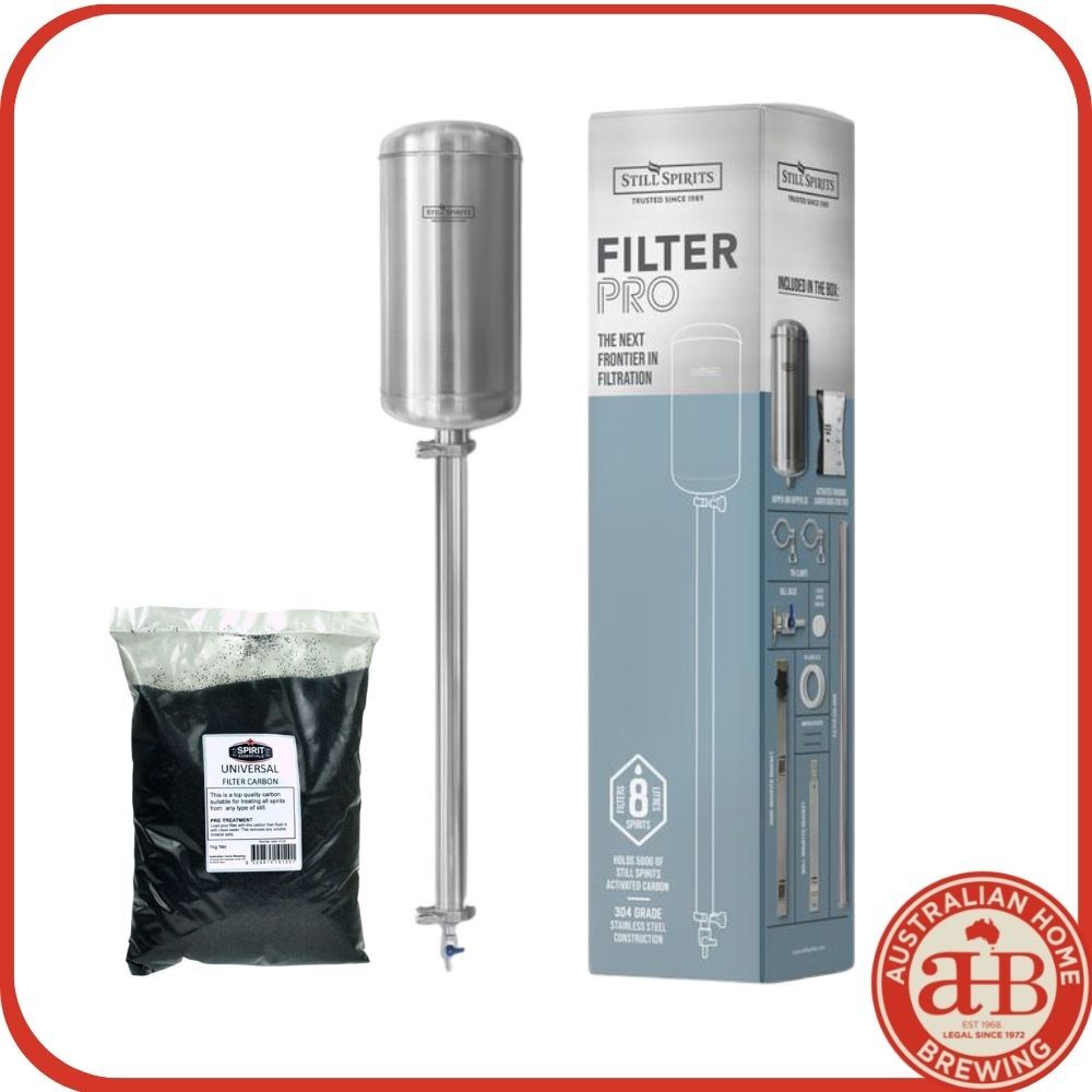 Still Spirits Filter Pro Super Kit + 2kg Activated Carbon & Filter Papers