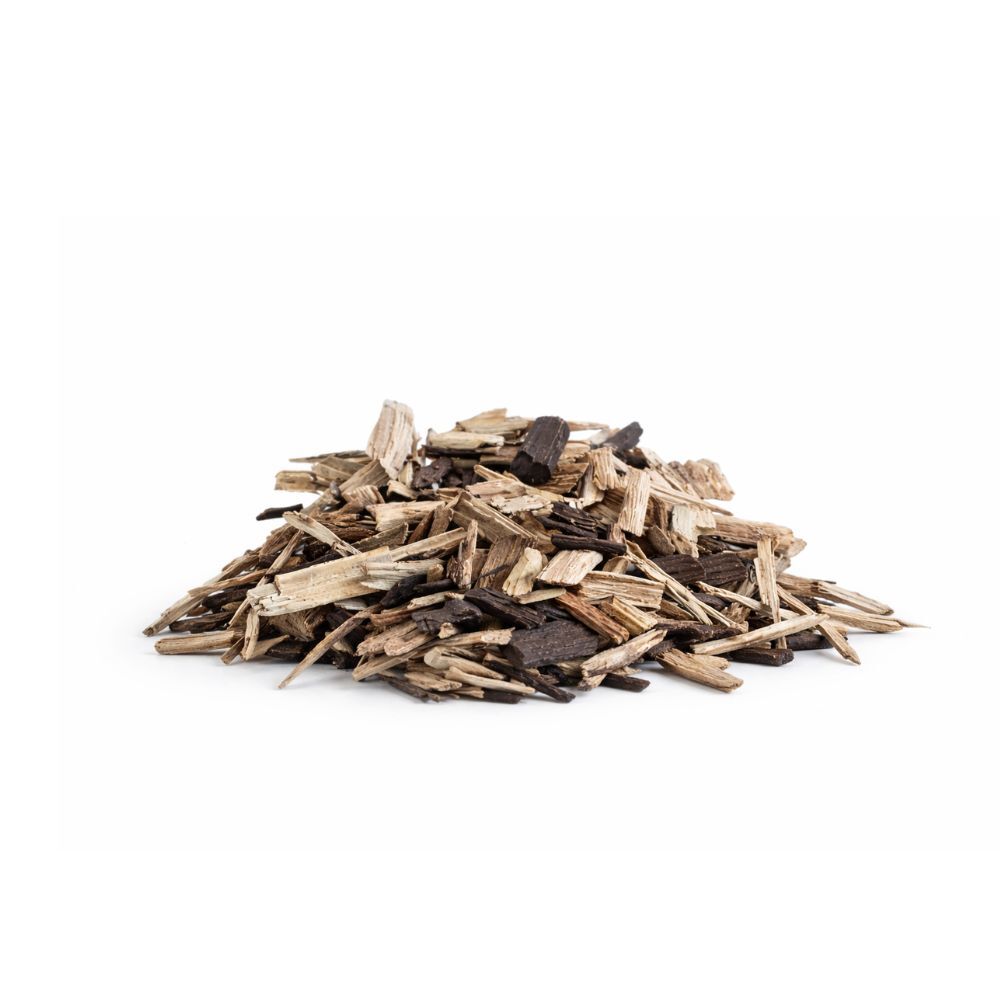 Oak chips American untoasted / seasoned