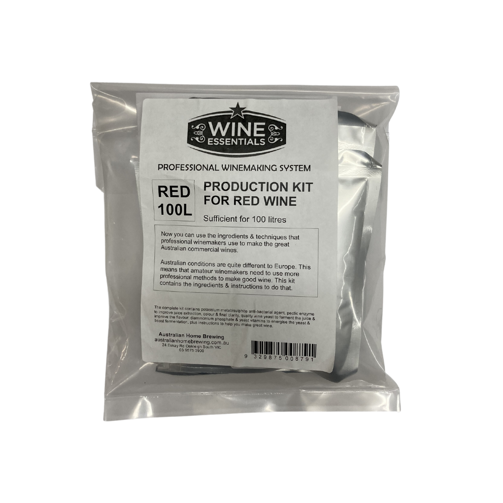 Wine production kit 100L RED — brewing additive for homebrewing