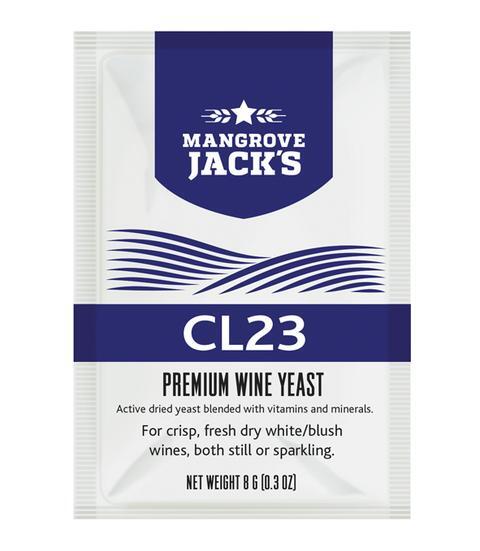 Wine yeast - Mangrove Jack's CL23 Champagne 8g — wine making yeast