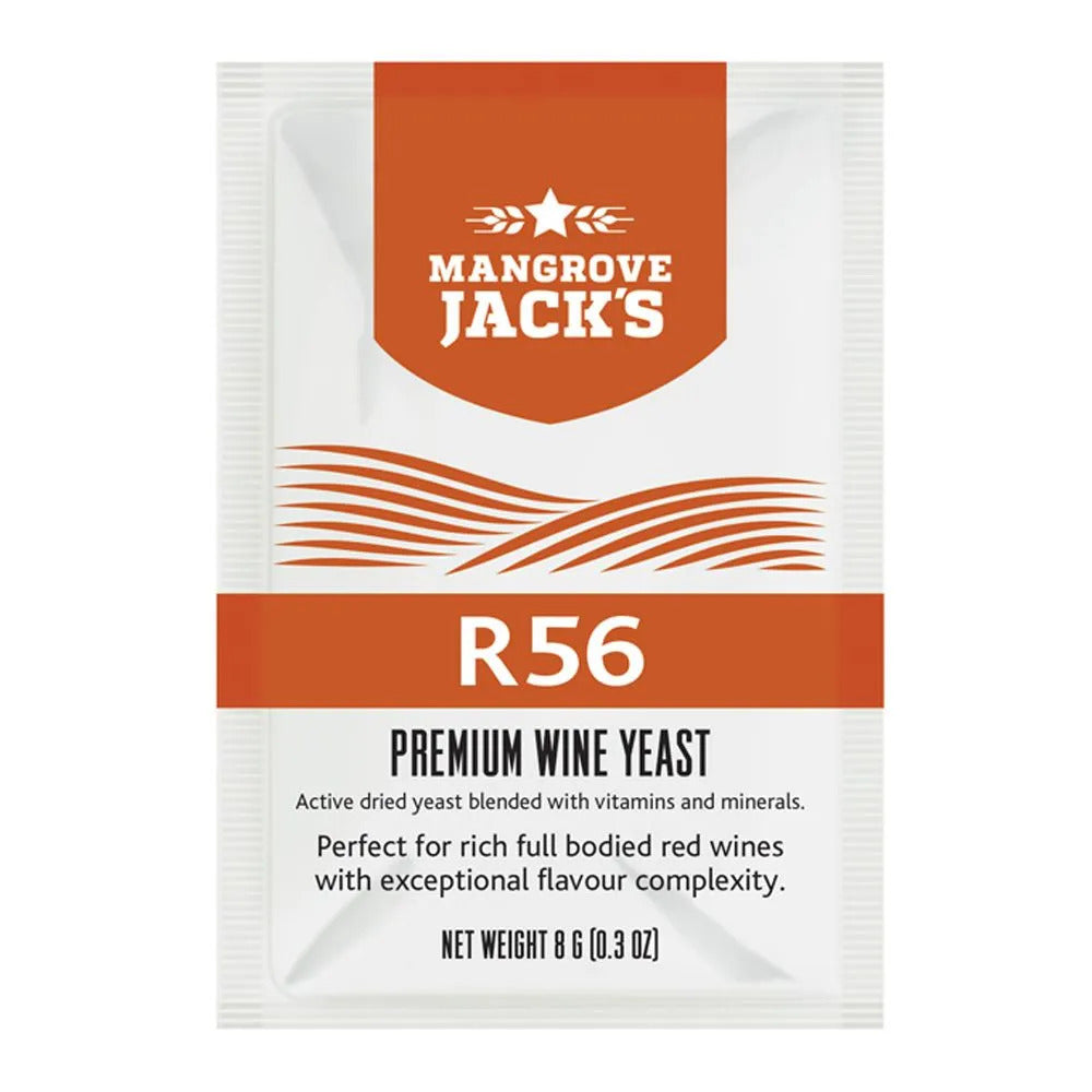 Wine yeast - Mangrove Jack's R56 Red 8g