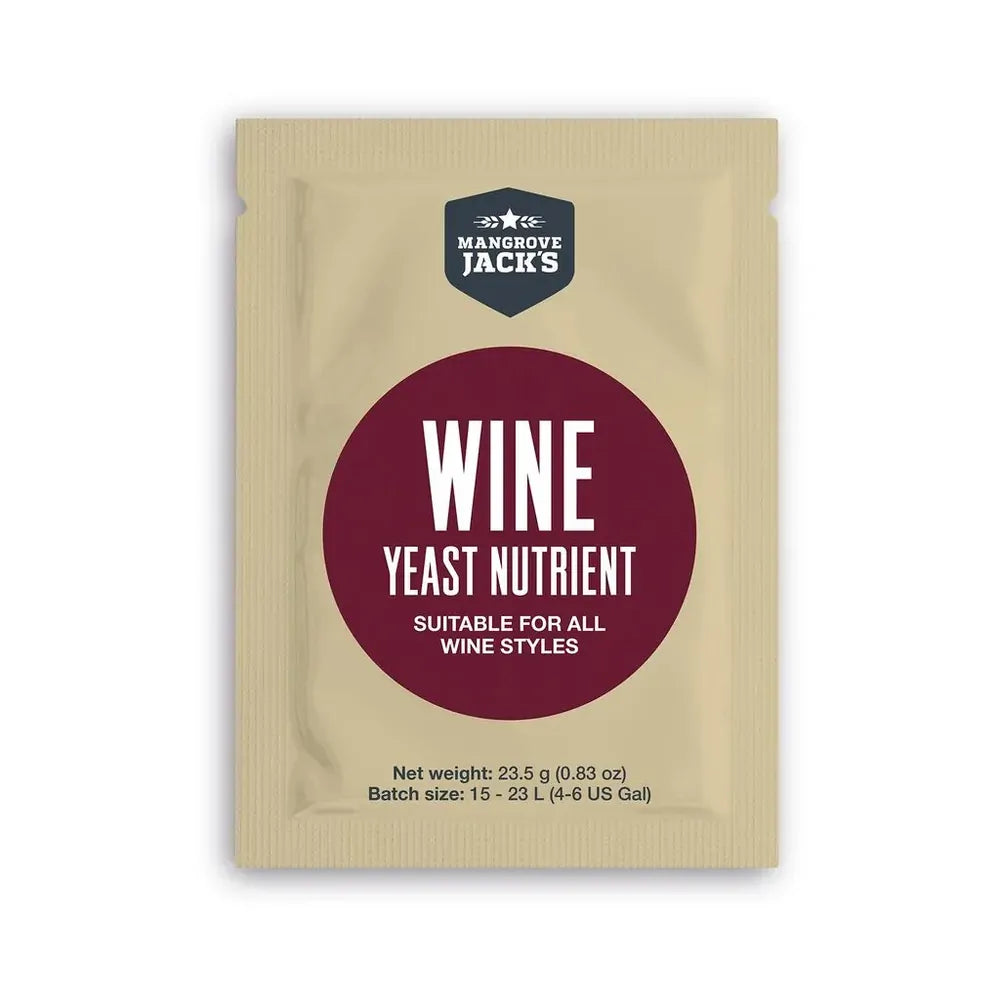 Mangrove Jack's Wine Nutrient 23.5g — brewing additive for homebrewing