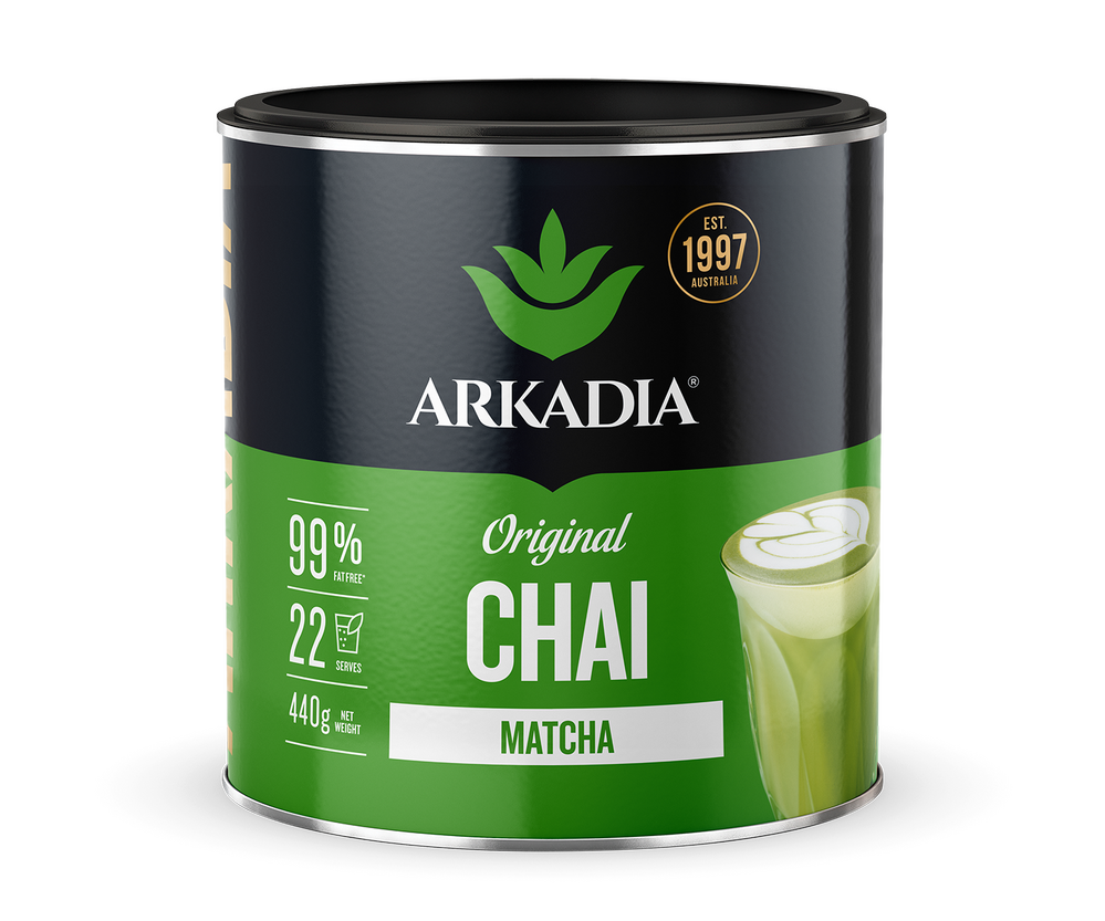 Arkadia Matcha Latte Chai  440g — café and beverage supplies