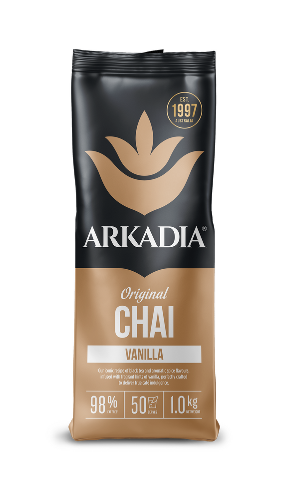 Arkadia Chai Vanilla Tea 1kg — café and beverage supplies