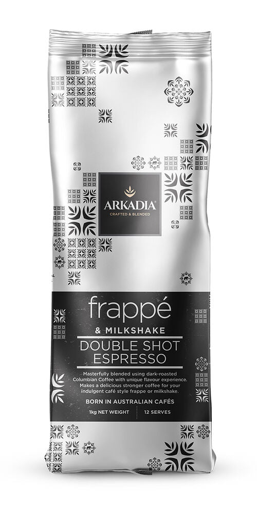 Arkadia Frappe Coffee Double Shot Espresso 4 x 1kg