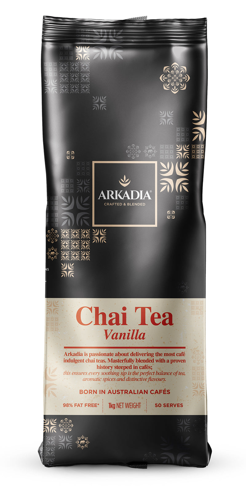 2 x Arkadia Chai Tea Vanilla 1Kg