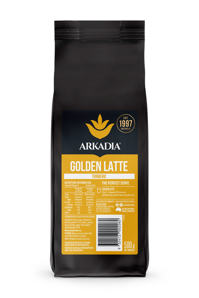 Arkadia Golden Latte 500g — café and beverage supplies