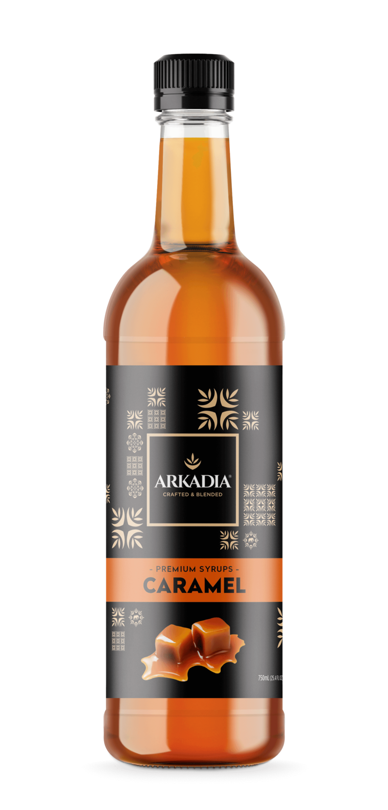 Arkadia Syrup Salted Caramel 750ml — café and beverage supplies
