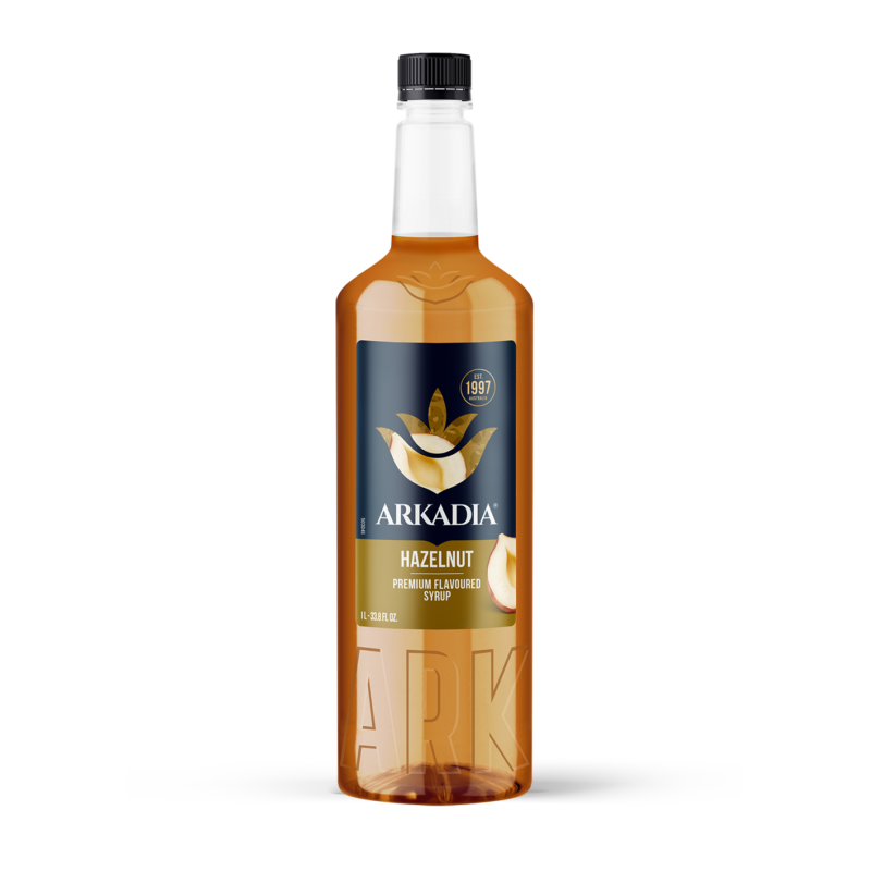 Arkadia Syrup Hazelnut 750ml — café and beverage supplies