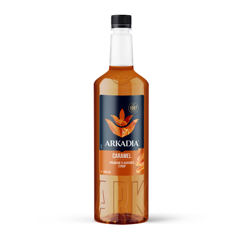 Arkadia Syrup Caramel 1lt — café and beverage supplies