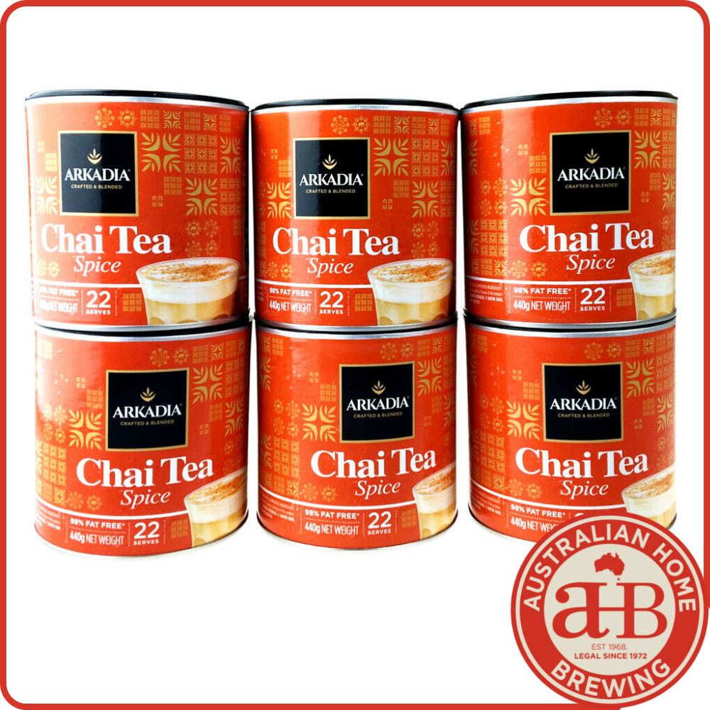 Arkadia Chai Spice Tea 440g x6