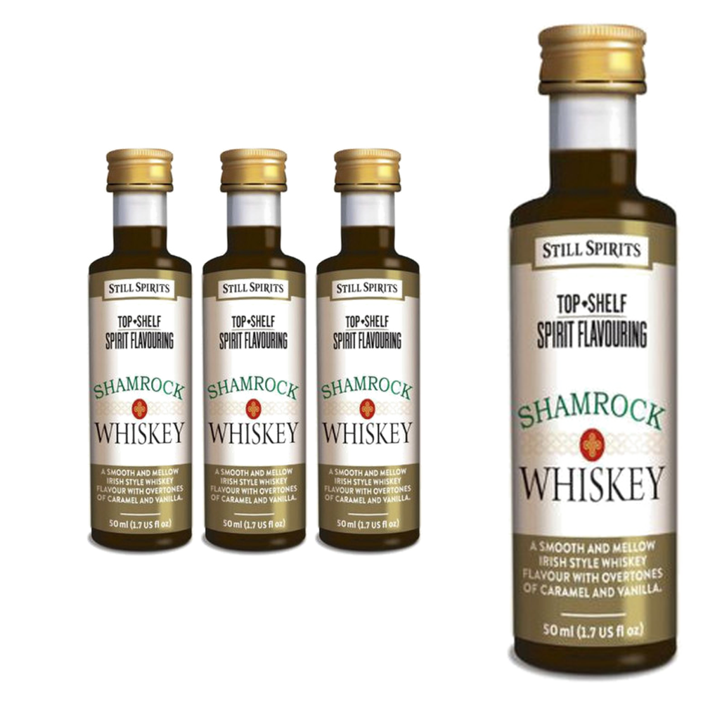Still Spirits Top Shelf Shamrock Irish Whiskey essence 4 pack