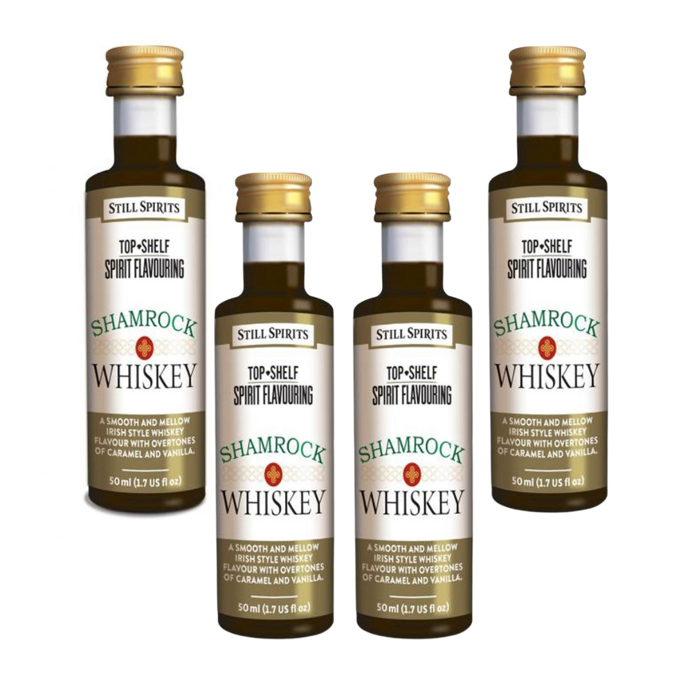 Still Spirits Top Shelf Shamrock Irish Whiskey - 4 Pack