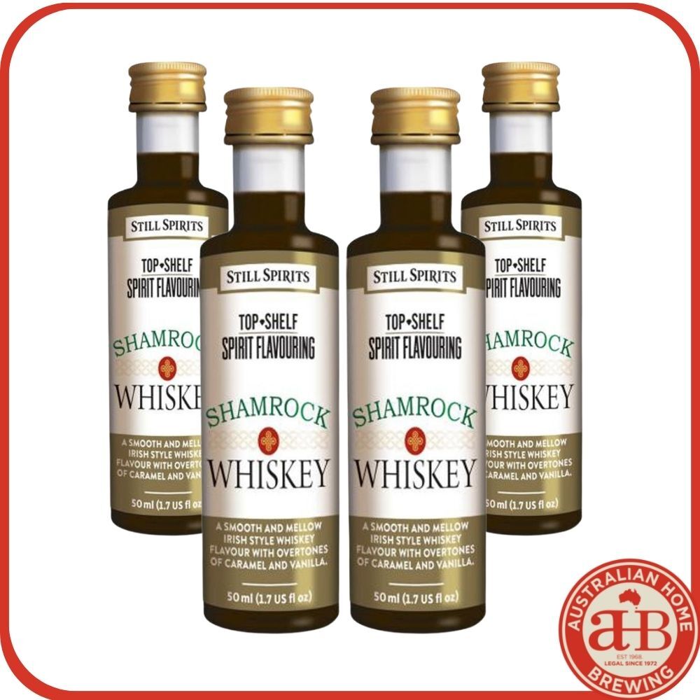 Still Spirits Top Shelf Shamrock Irish Whiskey - 4 Pack