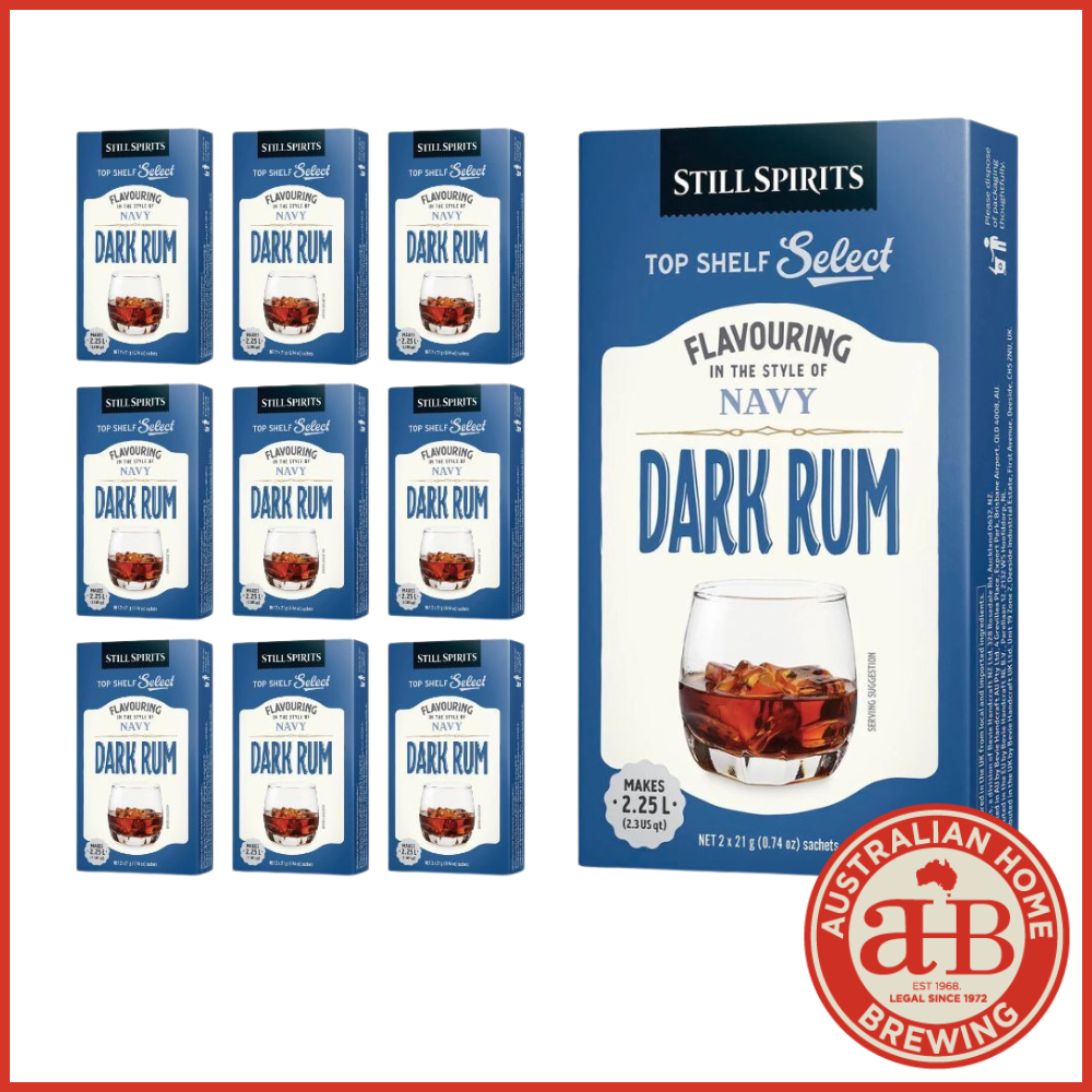 Still Spirits Classic Dark Navy Rum - Top Shelf Select - 10 Pack