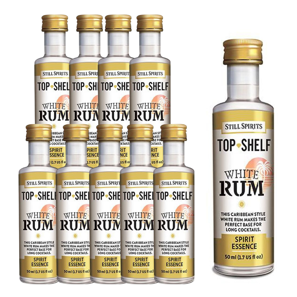 Still Spirits Top Shelf White Rum — Rum spirit essence for home distilling