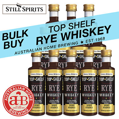Still Spirits Top Shelf Rye Whiskey Essence - 10 Pack